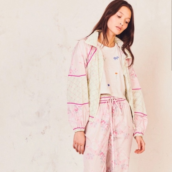 Loveshackfancy Cullen Track Jacket - Picture 1 of 8